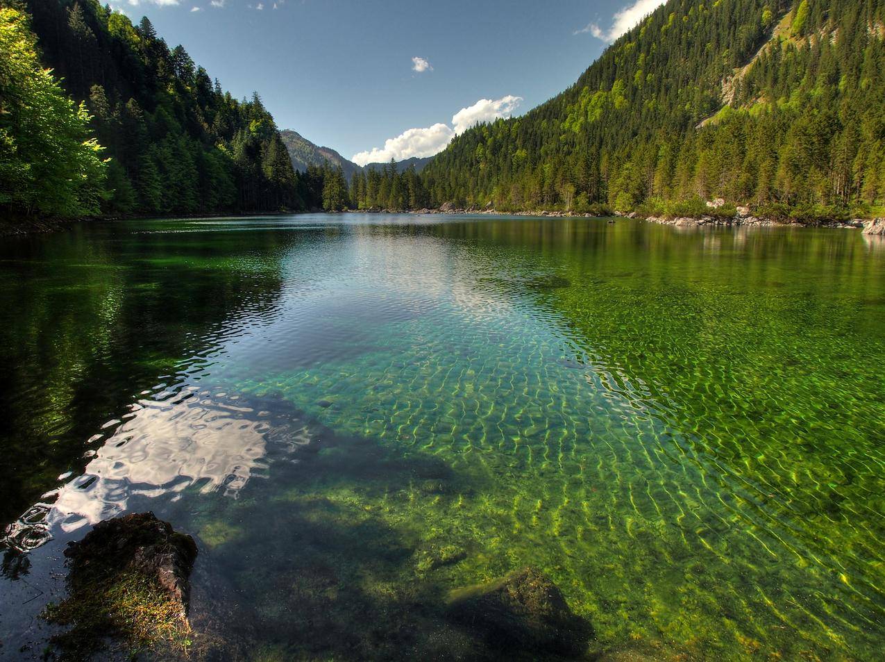奥地利山水风景4K壁纸