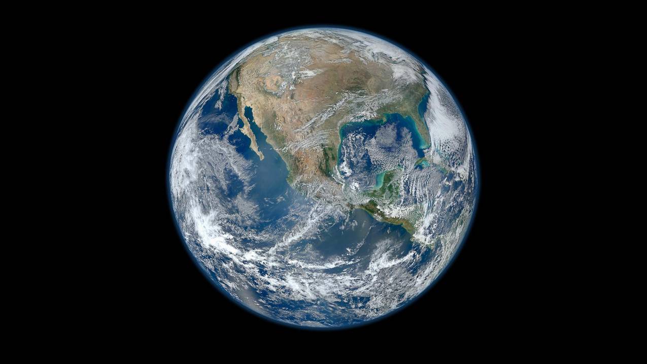 地球全貌,8000X8000,作者,NASA,4K壁纸