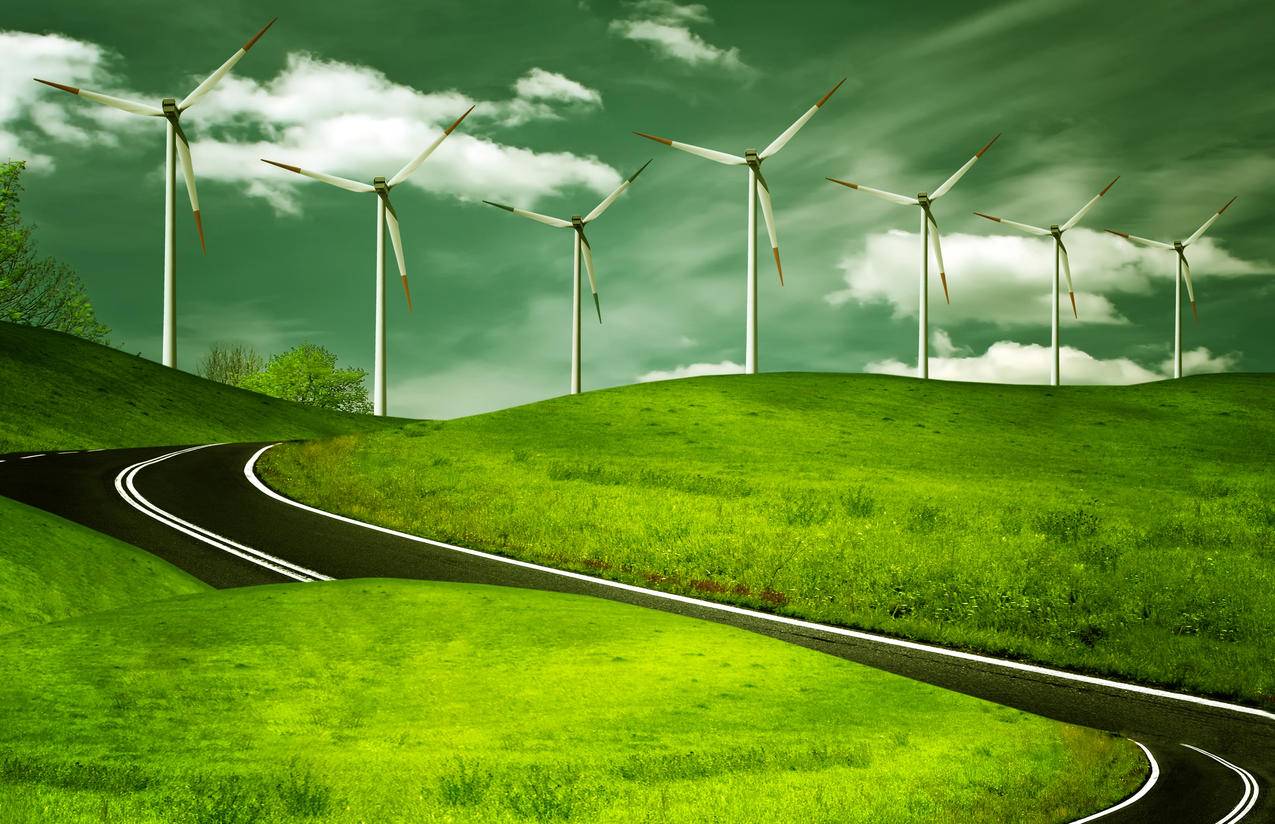 草原上的风力发电风车 - 免费可商用图片 - CC0素材网
