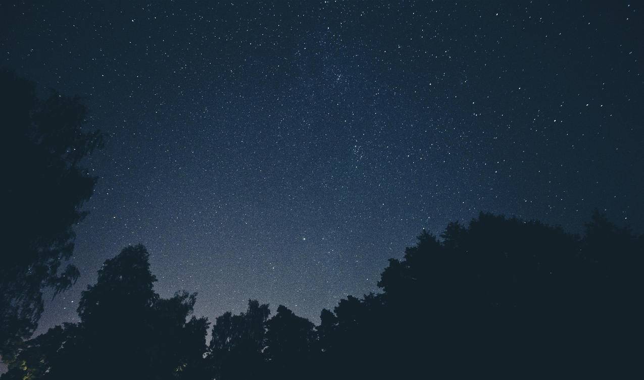 夜空,星空,4K风景图片壁纸