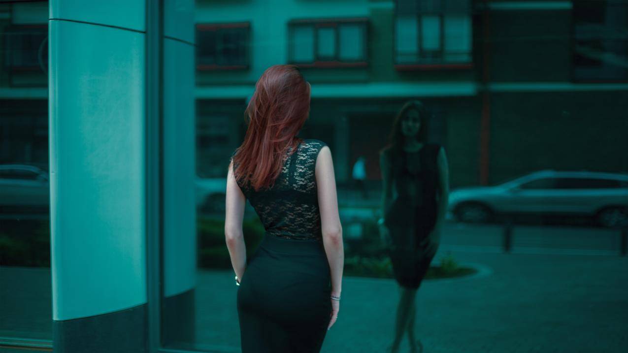 女孩,背后,从背面,连衣裙,性感,优雅,5K美女壁纸