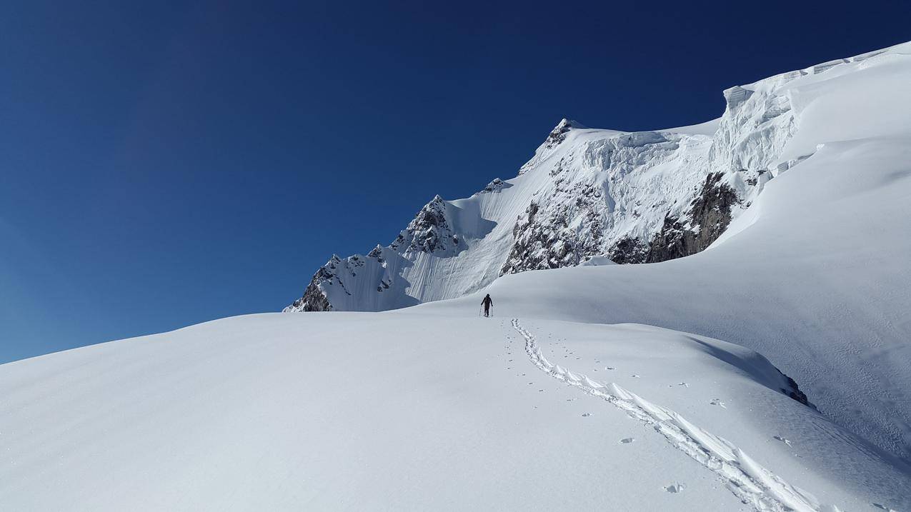 南蒂罗尔,高山,登雪山的人,4k风景图片