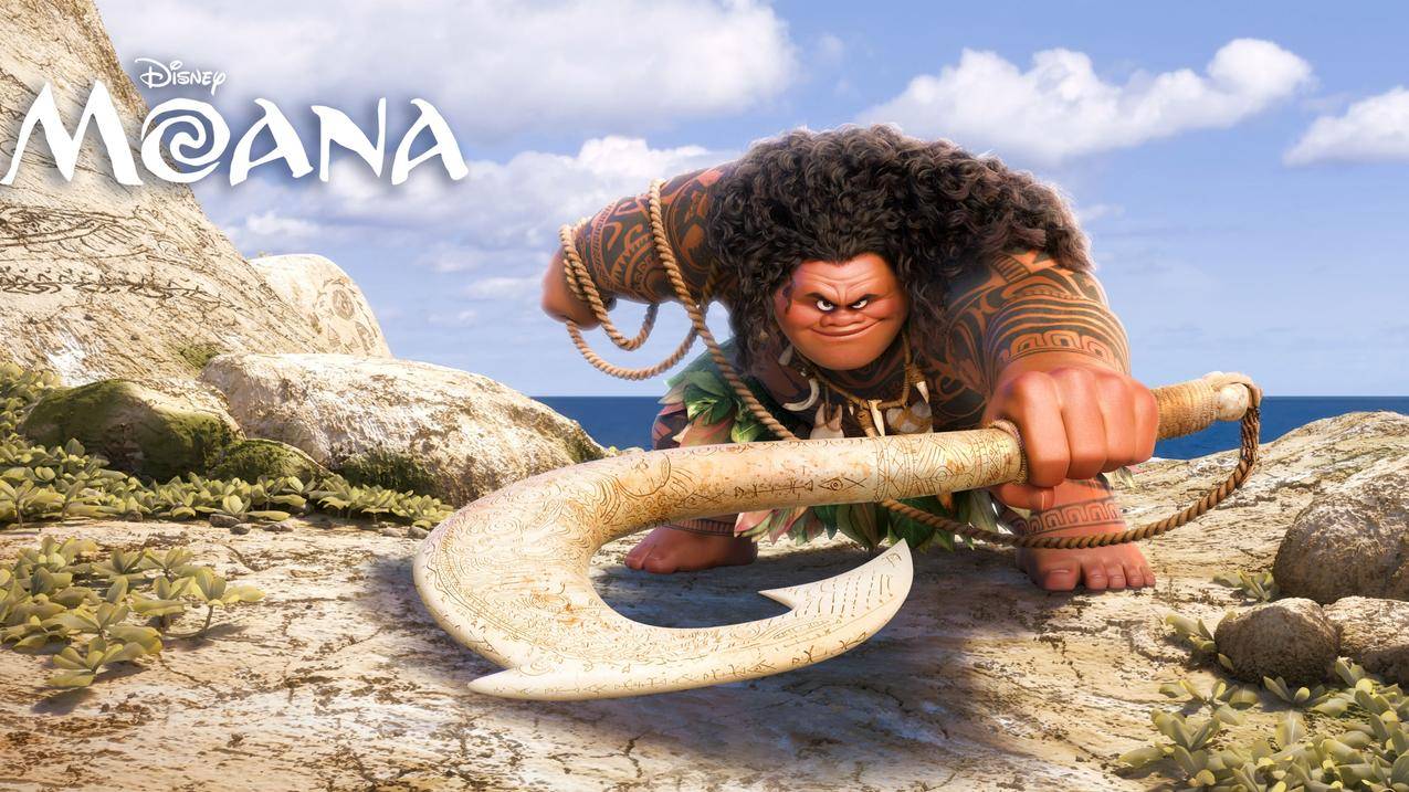 海洋奇缘Moana,毛伊4K壁纸