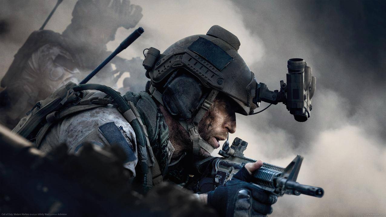 使命召唤_现代战争 Call of Duty_ Modern Warfare4k游戏壁纸