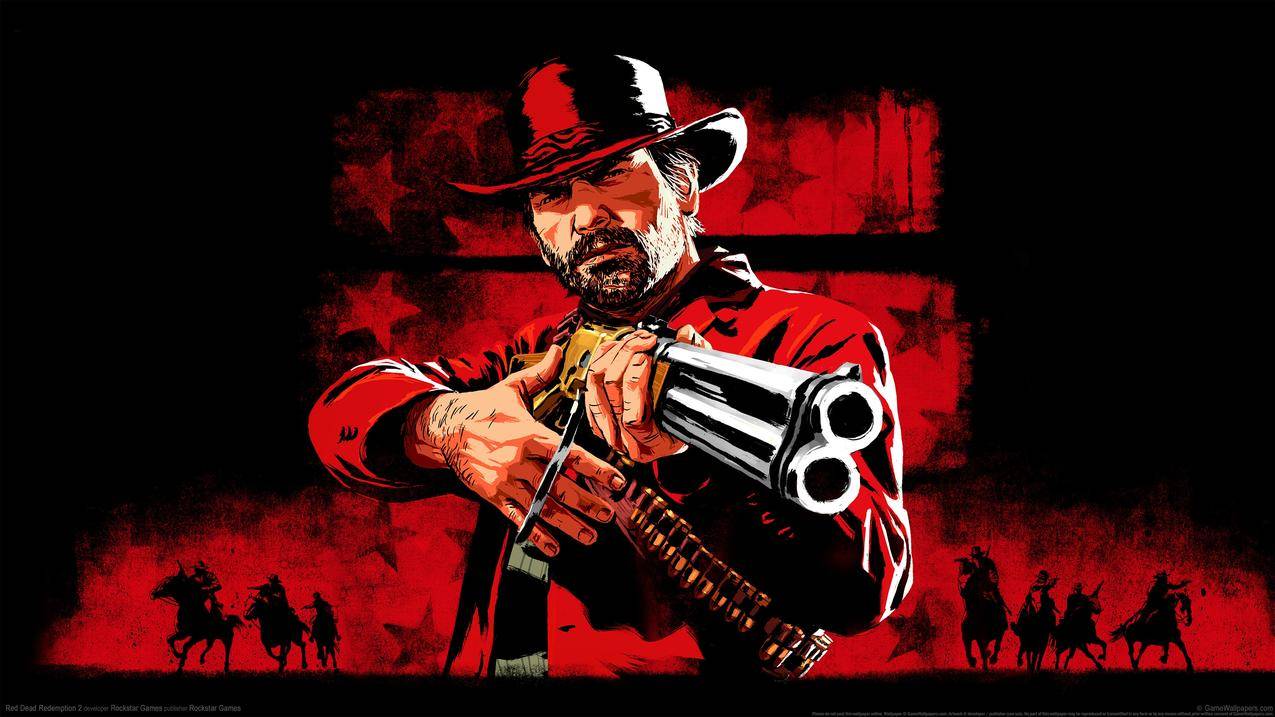 Red Dead Redemption 2亚瑟摩根4k游戏壁纸3840x2160