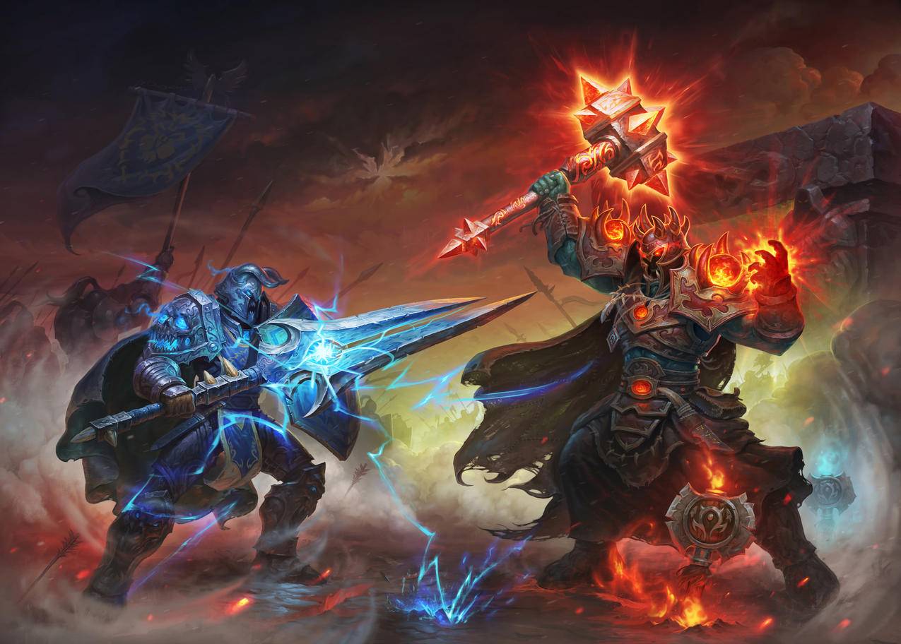 魔兽世界,勇士,剑,盔甲,4K游戏壁纸