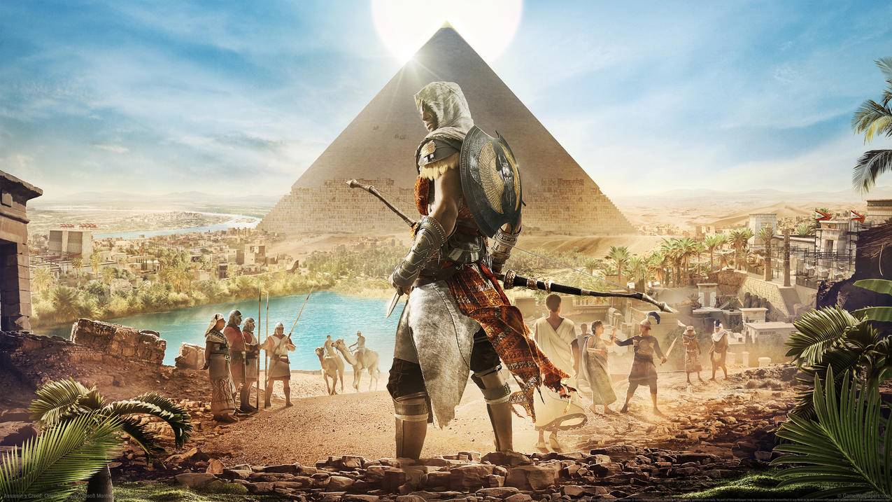 《刺客信条-起源-,Assassin-s,Creed-Origins》,4K高清壁纸