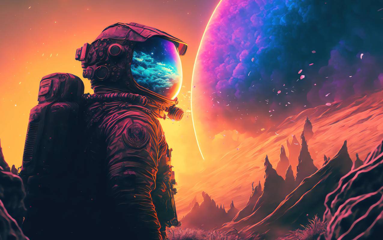 宇航员 太空 4K电脑壁纸3840x2400