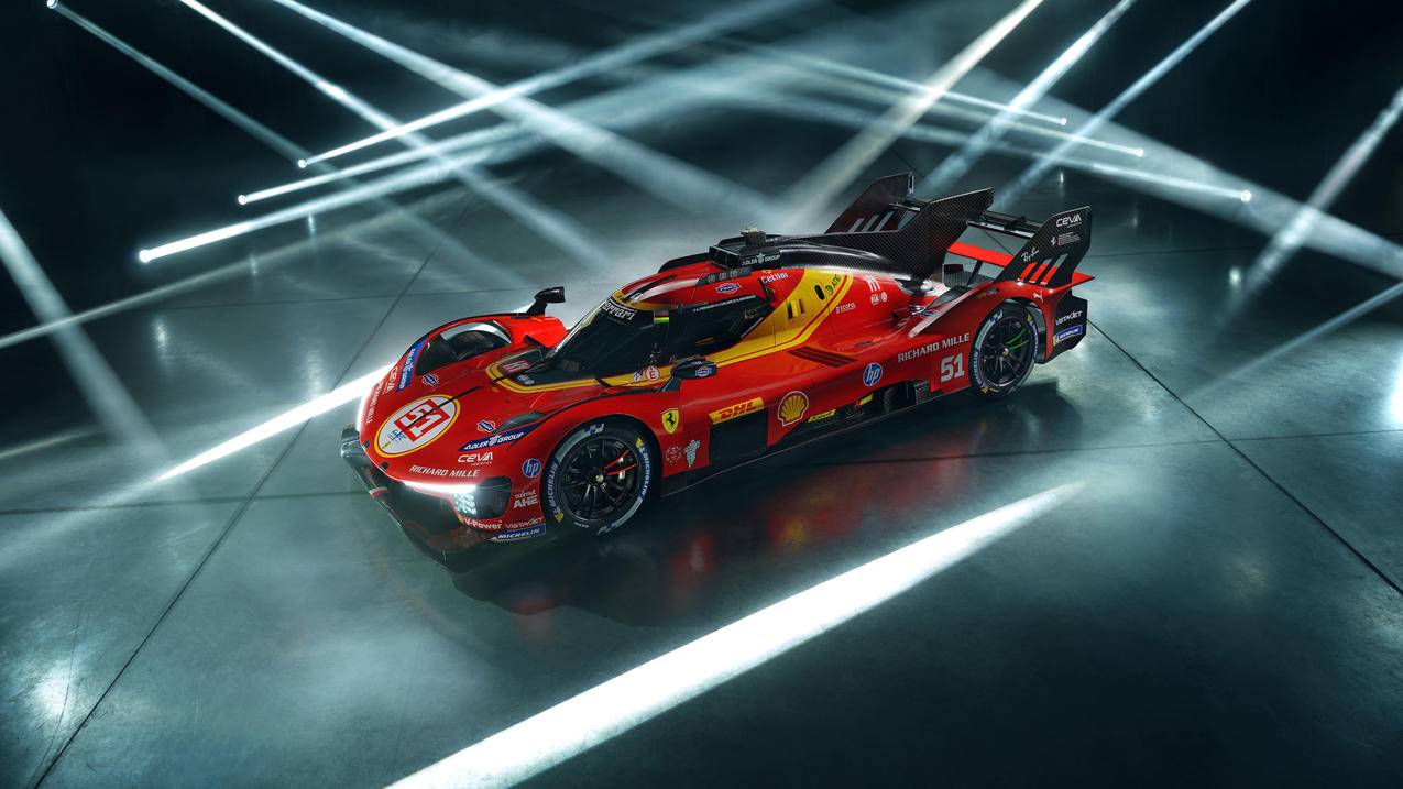 法拉利499P 4K高清壁纸3840x2160