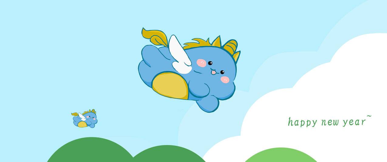 小飞马 2026新年3440x1440带鱼屏壁纸