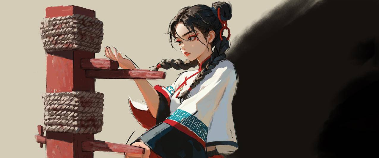 咏春拳 武术 5k 壁纸