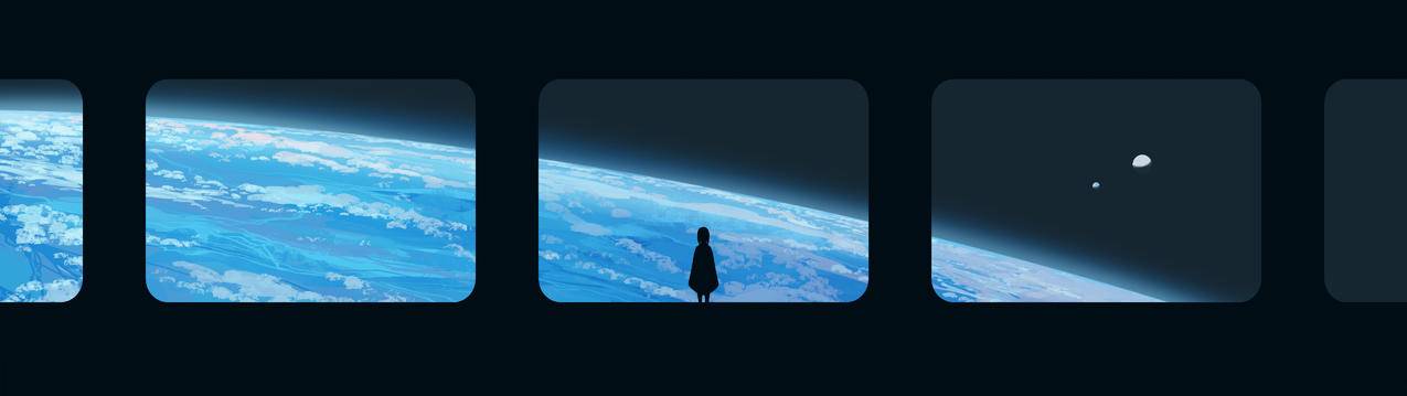 女孩站立窗边 极简主义 5120x1440带鱼屏动漫壁纸