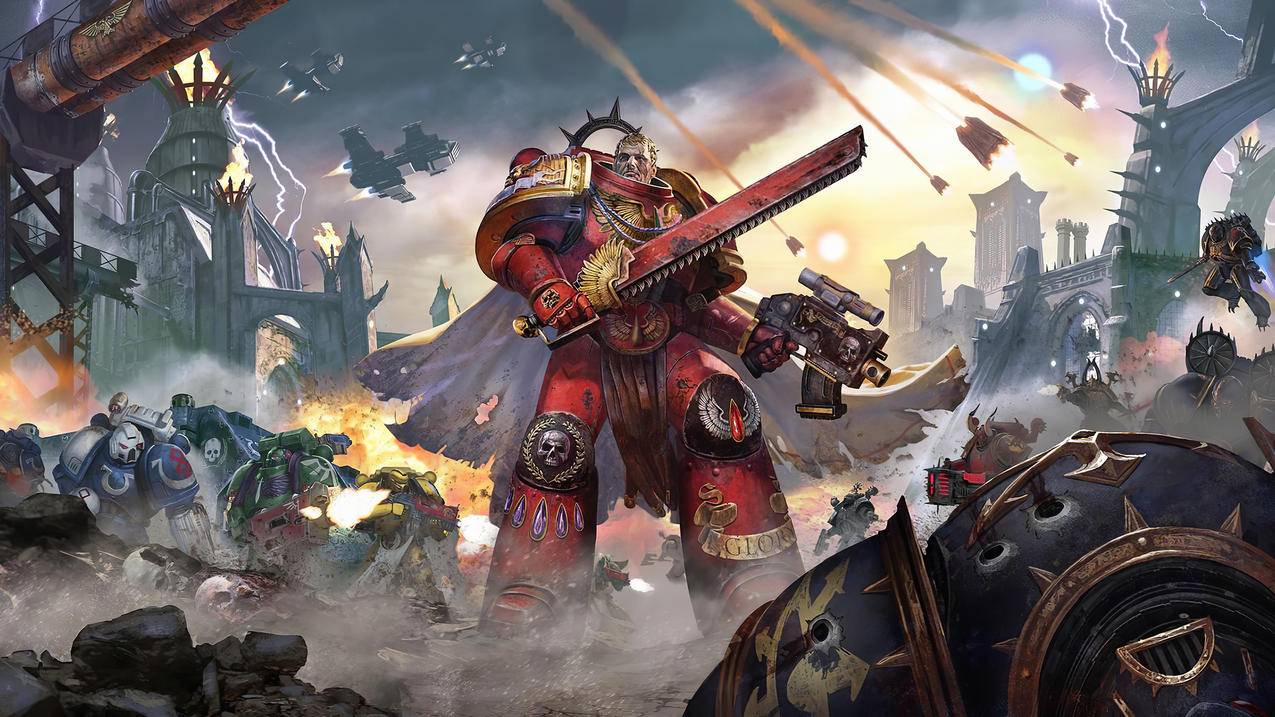 《战锤40K永恒远征-Warhammer,40,000Eternal,Crusade》战场,4K高清壁纸