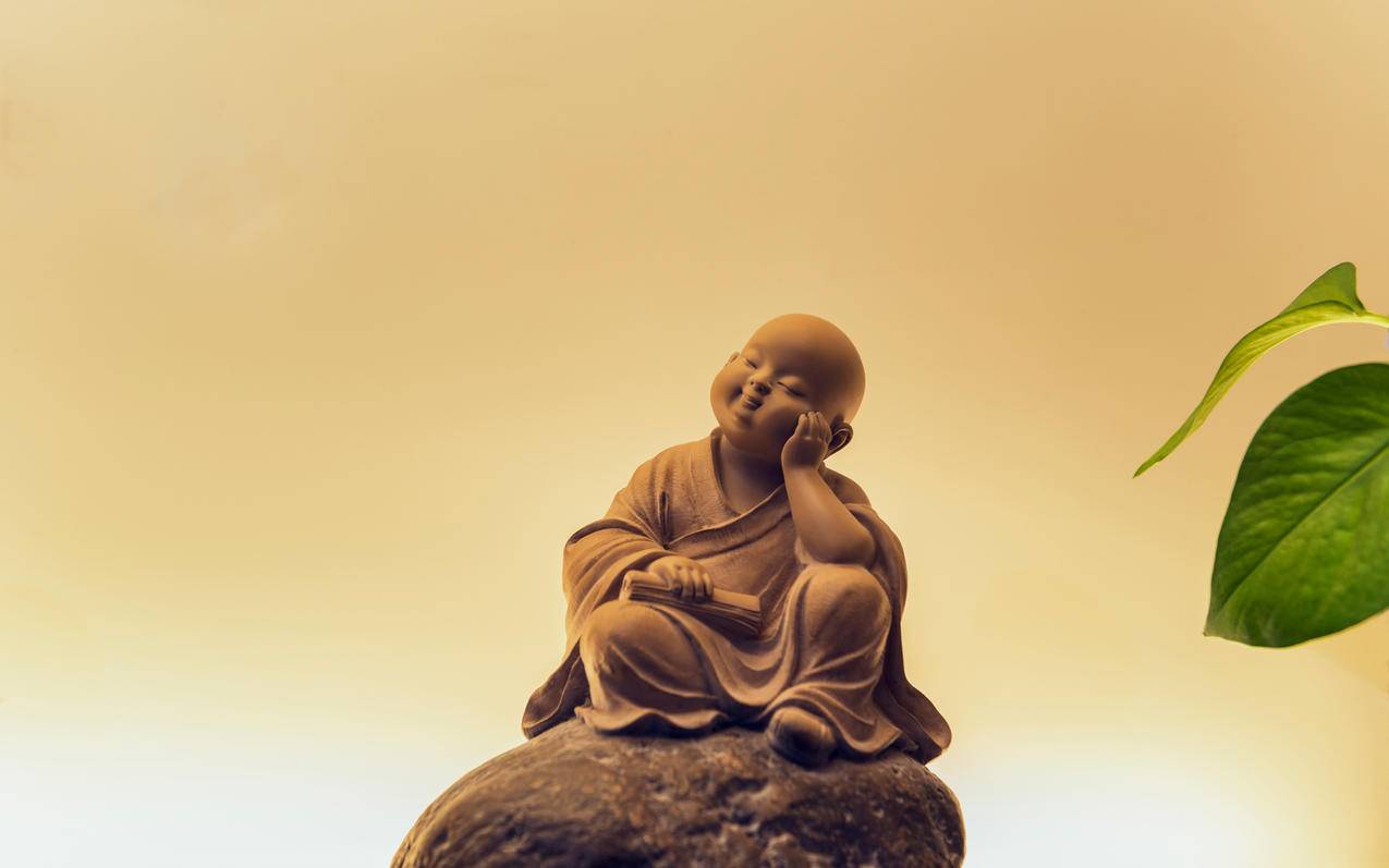 思考小和尚 3K车机壁纸横屏3200x2000