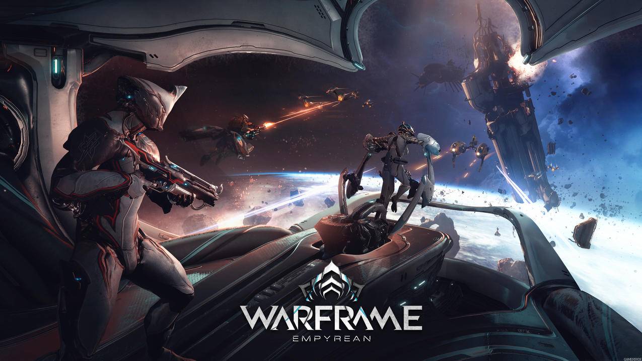 《星际战甲Warframe》战场,飞船,4K高清壁纸