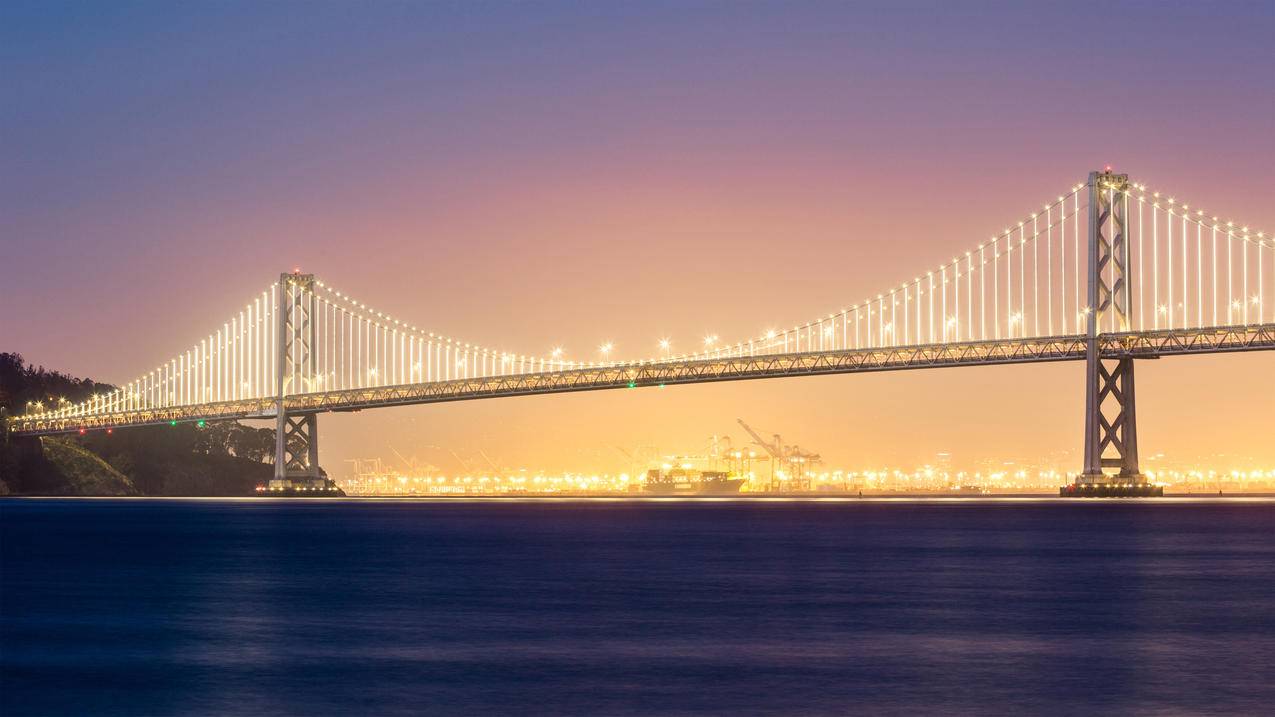 美国旧金山的桥,4k高清风景壁纸