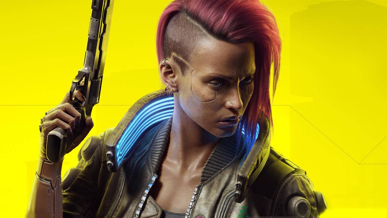 《赛博朋克2077-Cyberpunk,2077》4K超清游戏人物图片