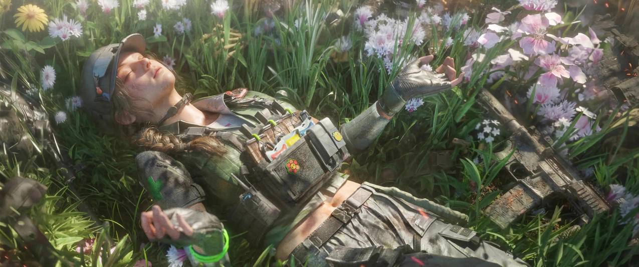 三角洲行动 蝶 花丛 3440x1440带鱼屏游戏壁纸