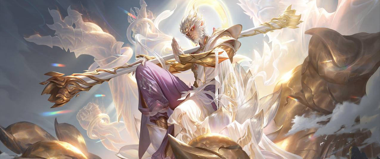 孙悟空无相 王者荣耀3440x1440带鱼屏游戏壁纸