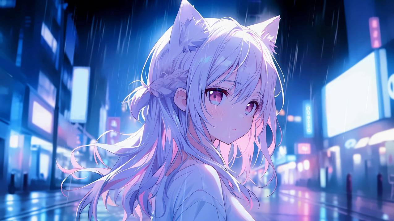 shizuo1 可爱少女 兽耳 4K动漫壁纸 3840x2160