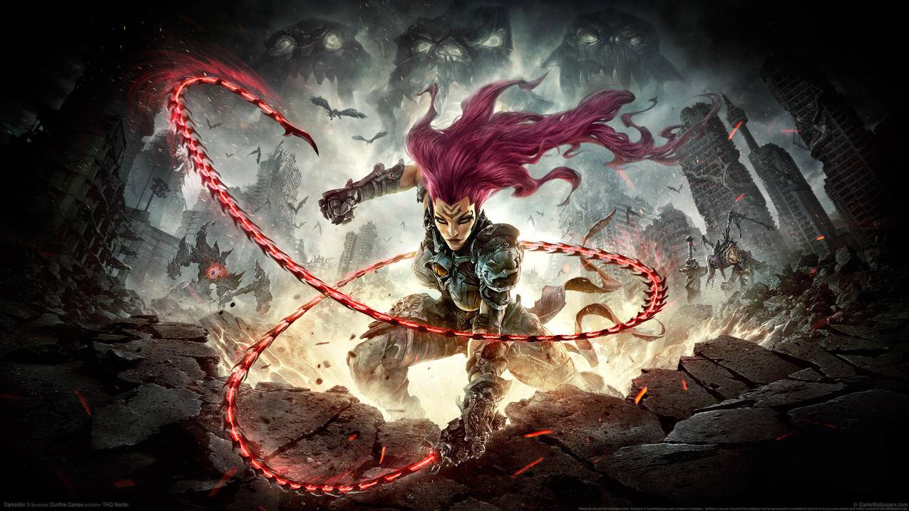 《暗黑血统3-Darksiders,III》,4K高清壁纸