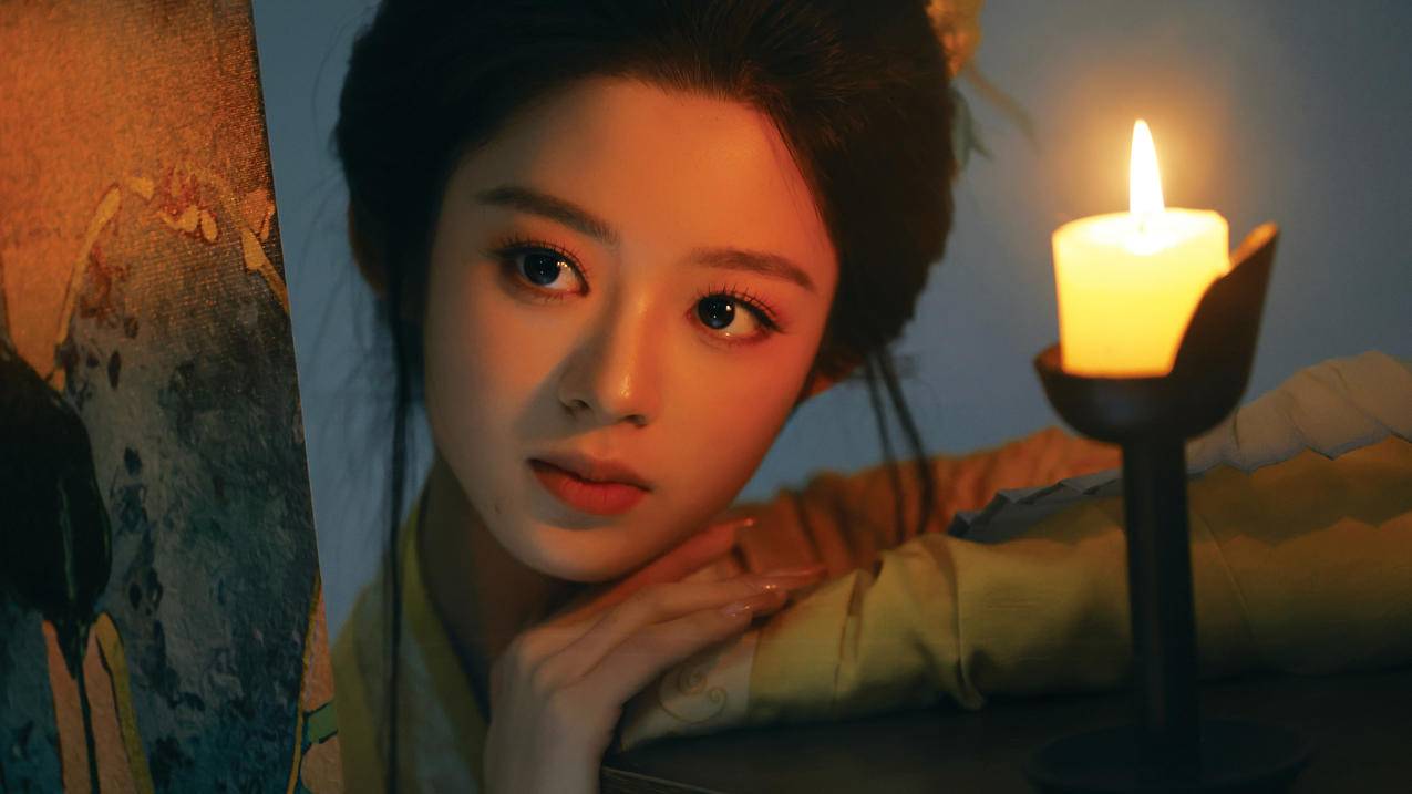 黄杨钿甜 ​​​4K高清美女壁纸