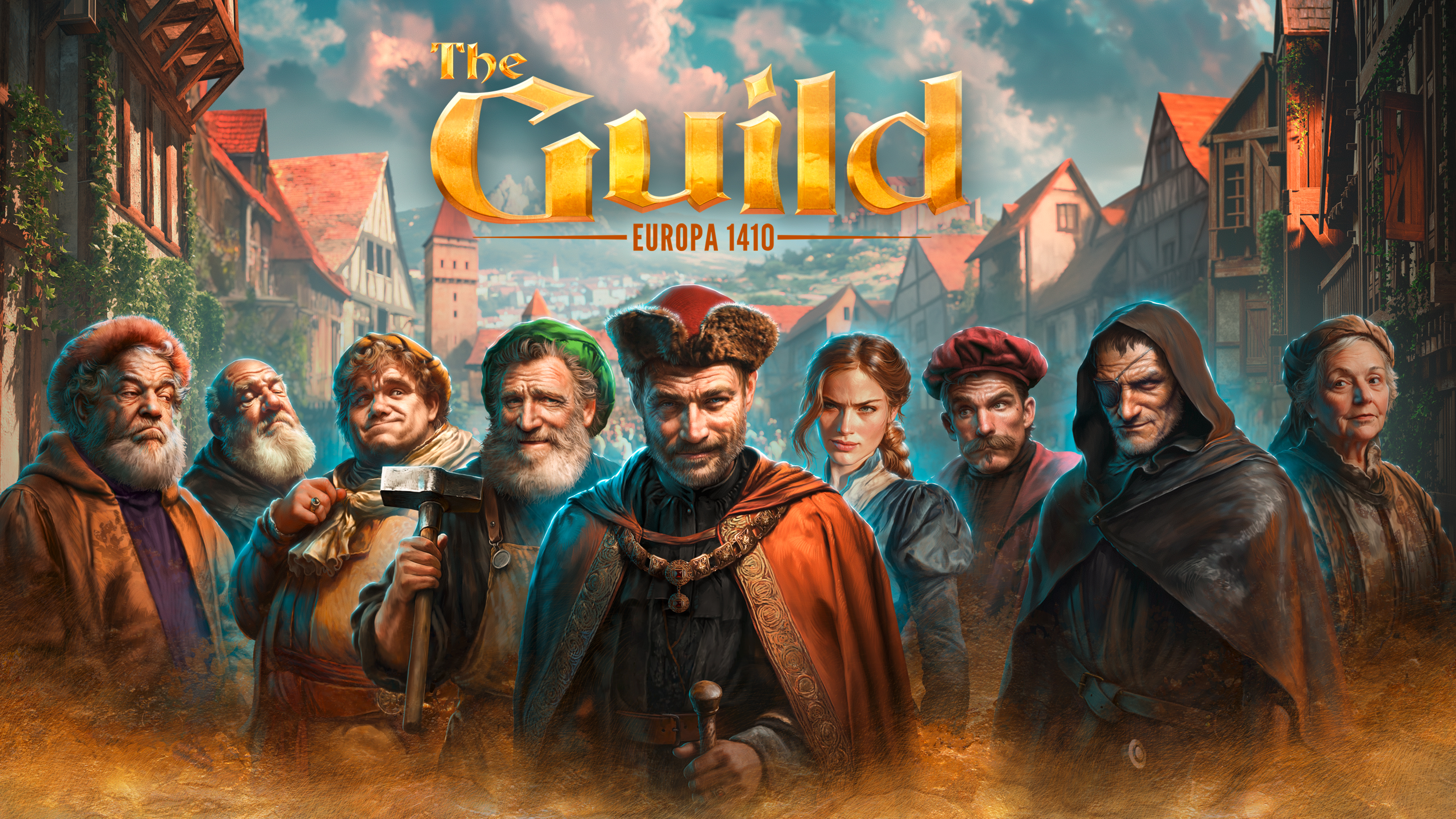 行会：欧罗巴1410,The,GuildEuropa,1410,Teaser,4K游戏壁纸