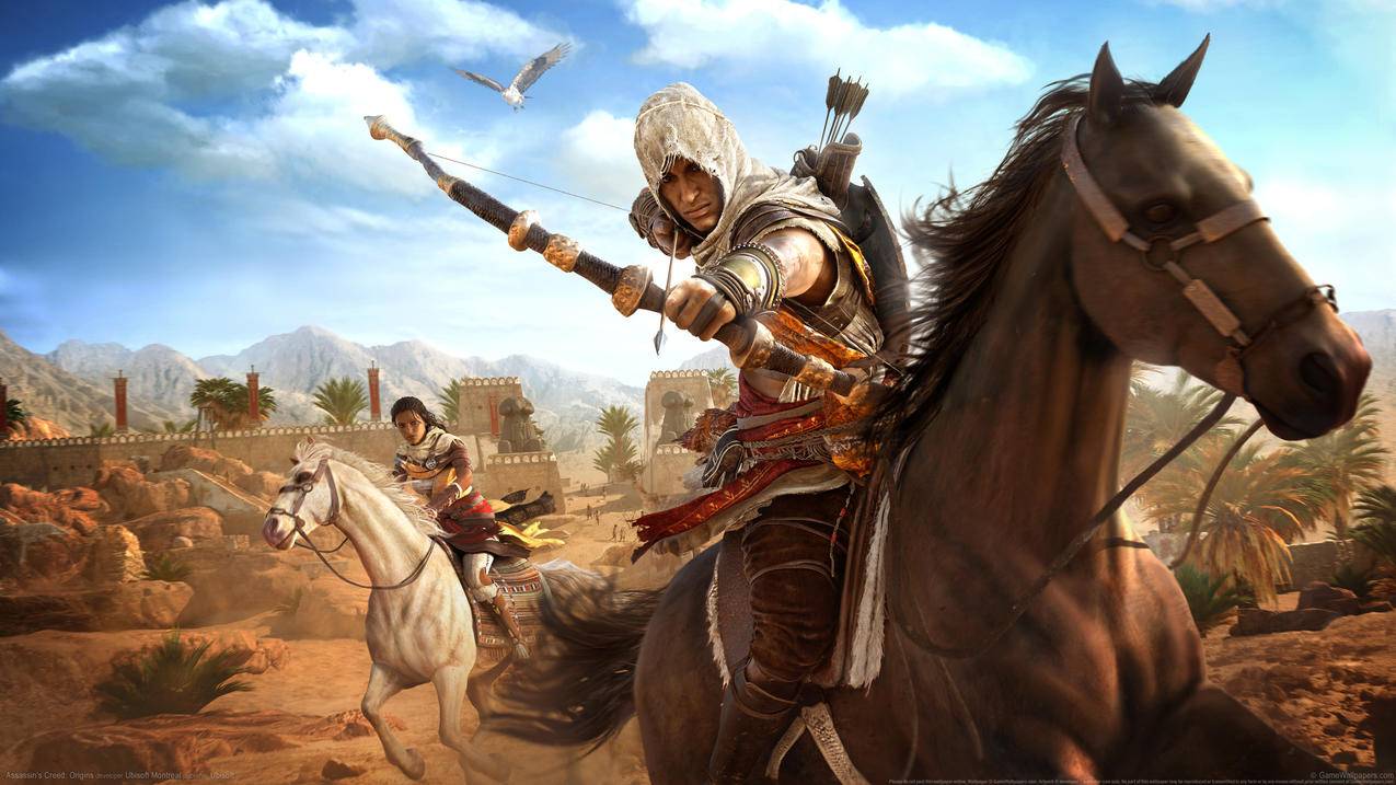 《刺客信条：起源-Assassin,Creed Origins》,4K高清壁纸