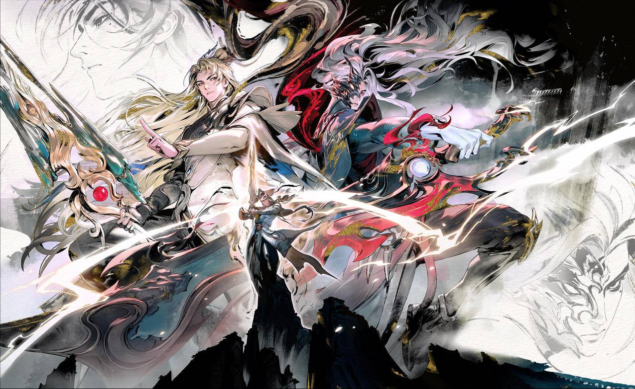 王者荣耀 李信-问心剑 闪光 高清无水印 4K游戏壁纸