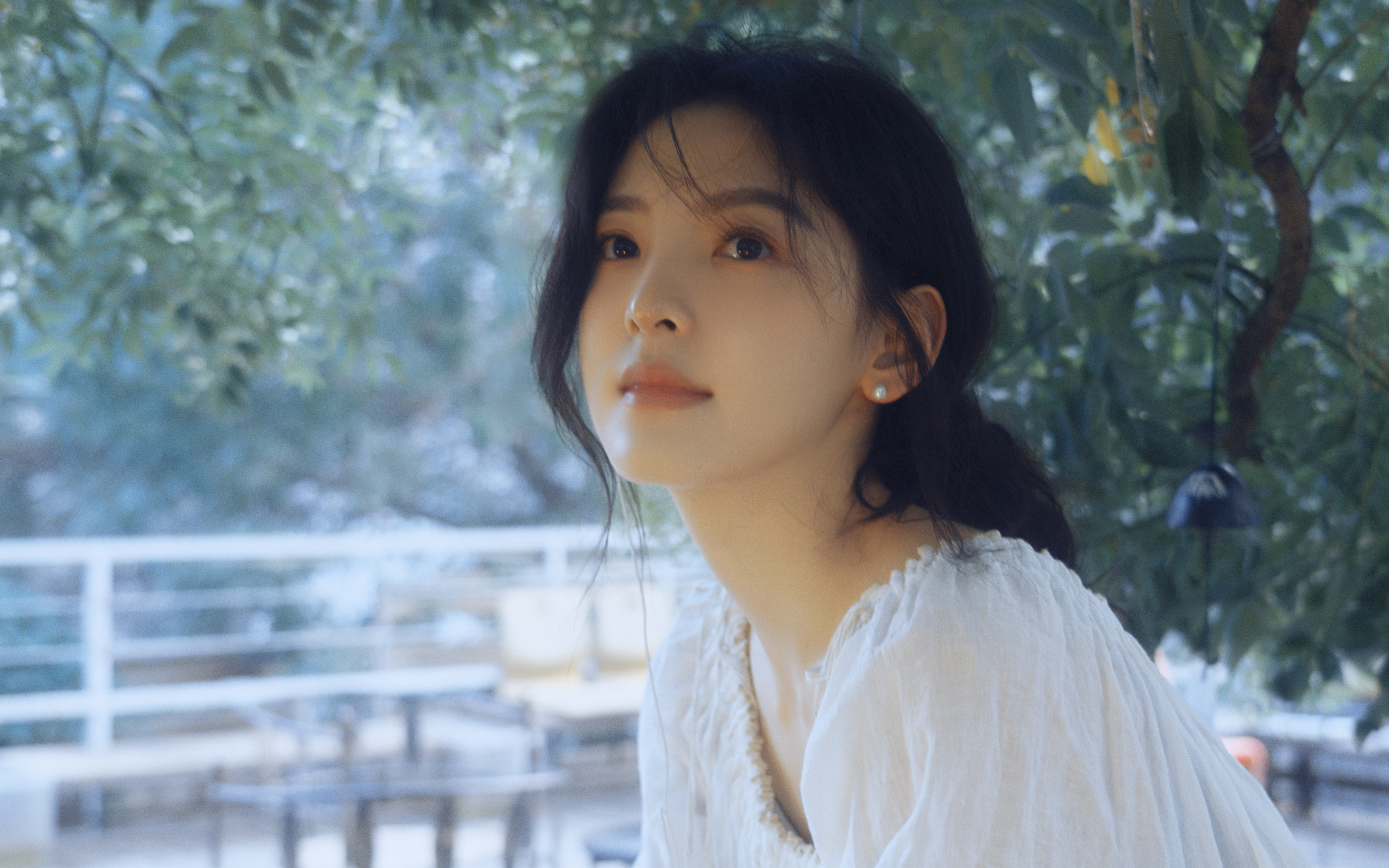 清新,养眼美女,章若楠,4K电脑壁纸,3840x2400