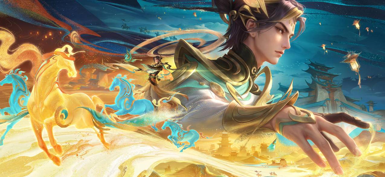 狄仁杰 神骥 赴朔漠 王者荣耀4K游戏壁纸