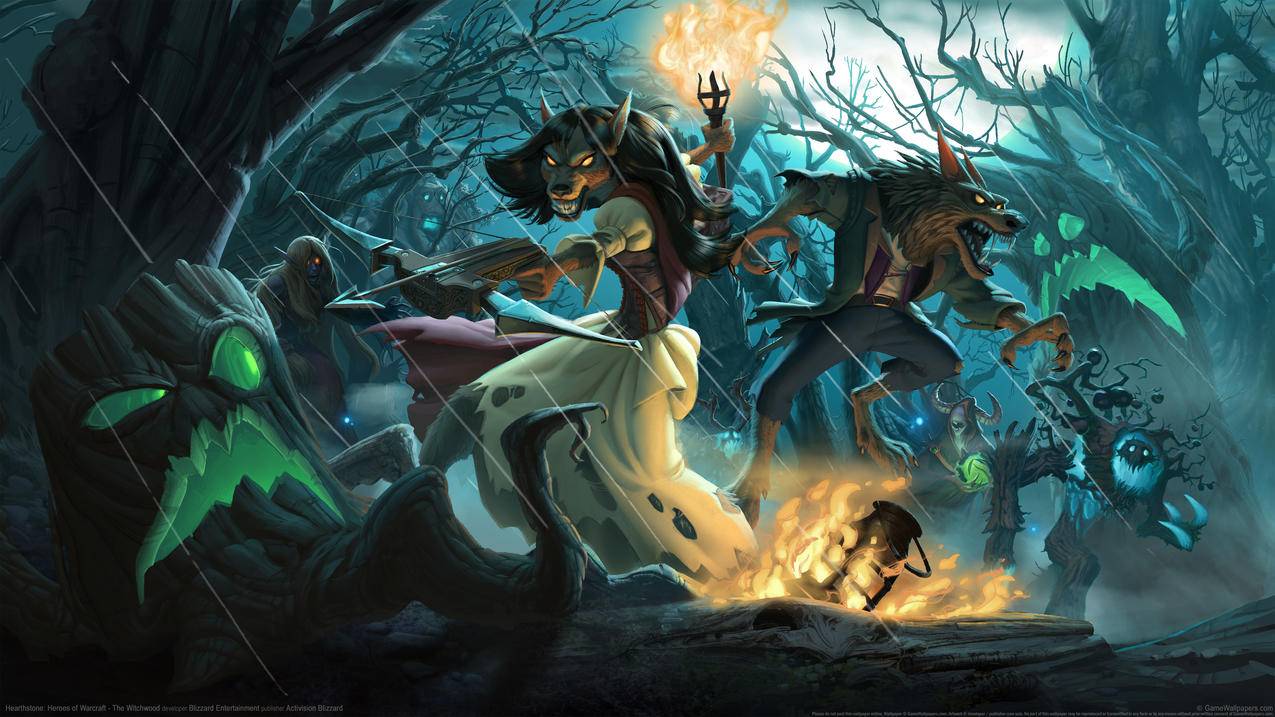 《炉石传说:魔兽英雄传/HearthStone:Heroes,of,Warcraft》,4K高清壁纸