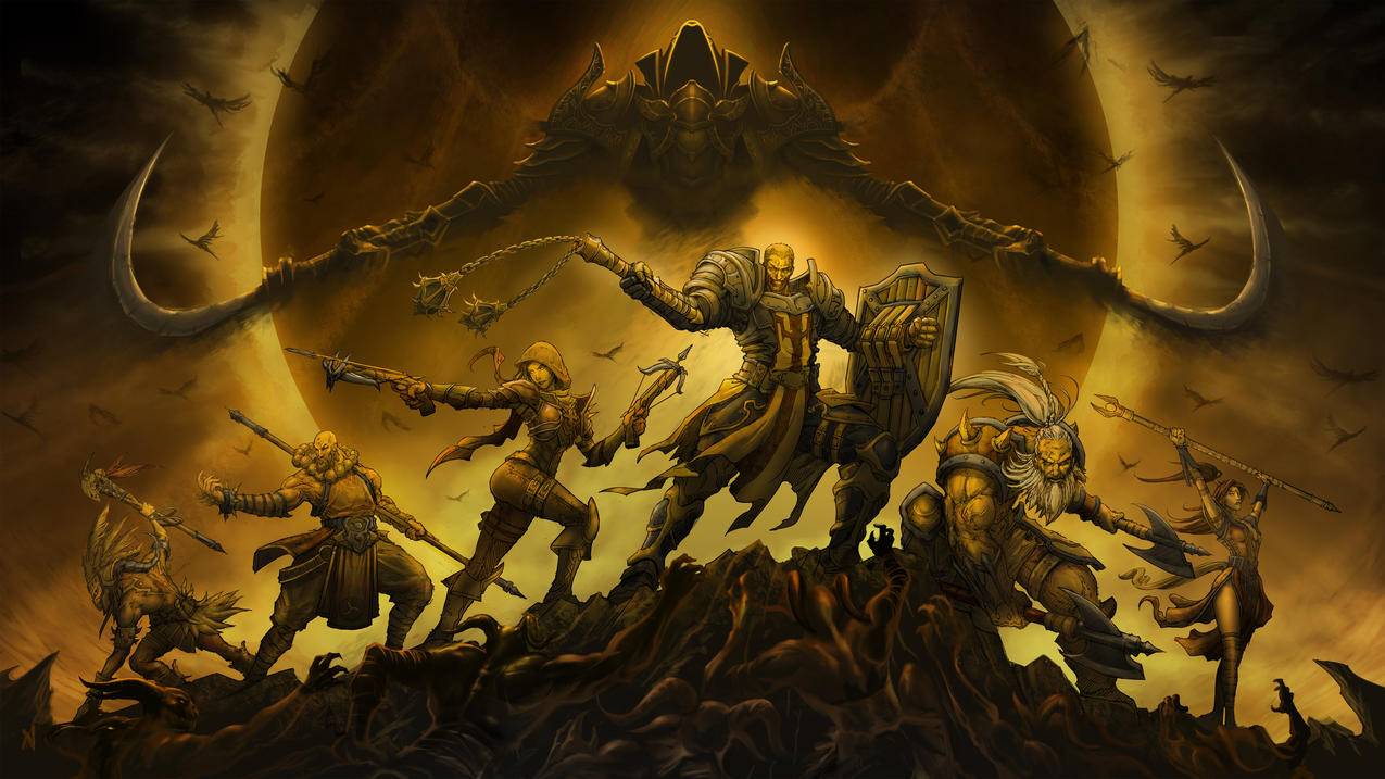 《暗黑破坏神3：夺魂之镰》,4K游戏壁纸