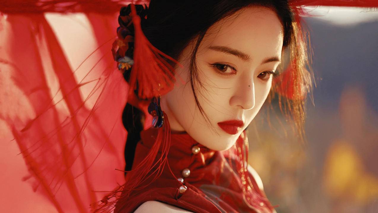 红尘 幕帷 4K高清美女壁纸