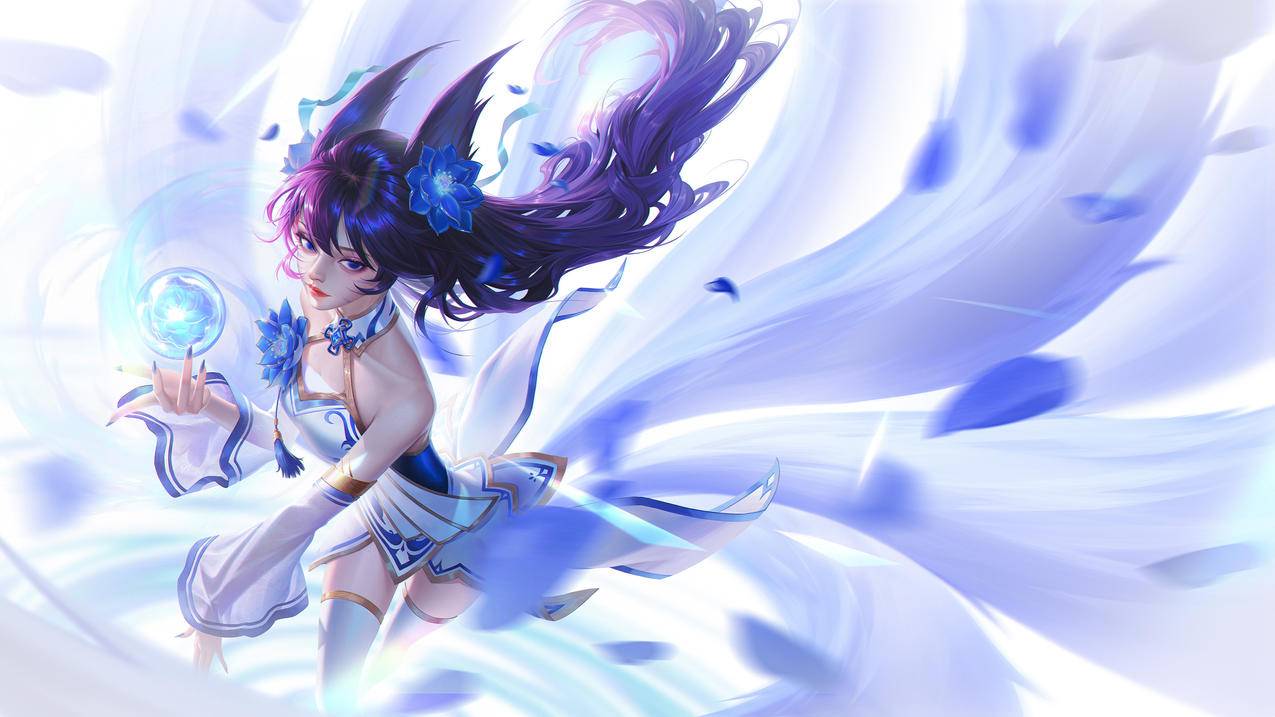 英雄联盟lol 青花瓷阿狸 4K高清壁纸