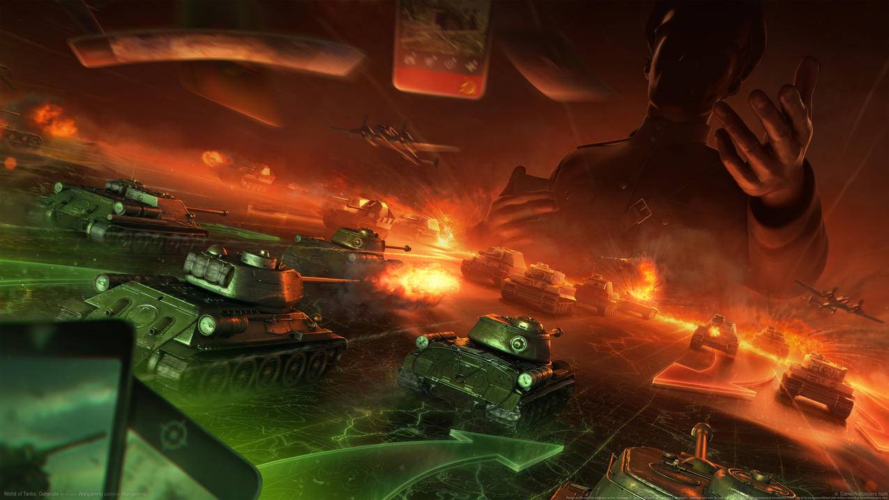 《坦克世界:将军/World,of,Tanks:Generals》,4K游戏高清壁纸