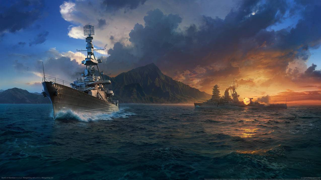 《战舰世界/World,of,Warships》,4K游戏高清壁纸