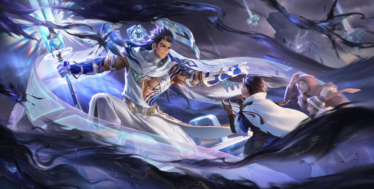 大禹-鼎镇山河 王者荣耀4K高清壁纸