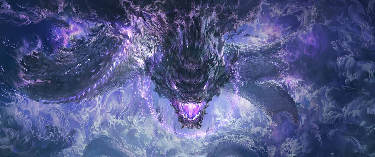 永劫无间 龙 3440x1440带鱼屏游戏壁纸