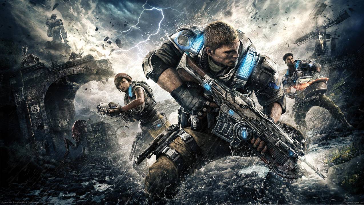 《战争机器4（Gears,of,War,4）》,4K游戏高清壁纸