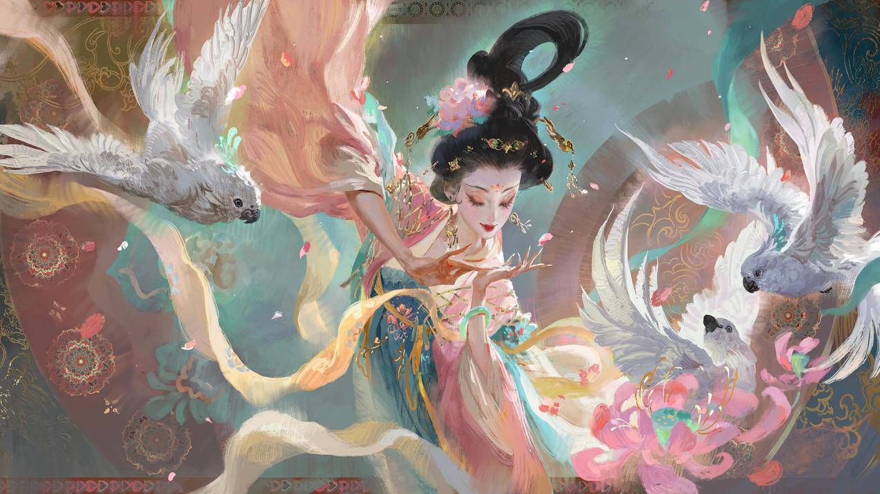 杨玉环 4K高清动漫壁纸