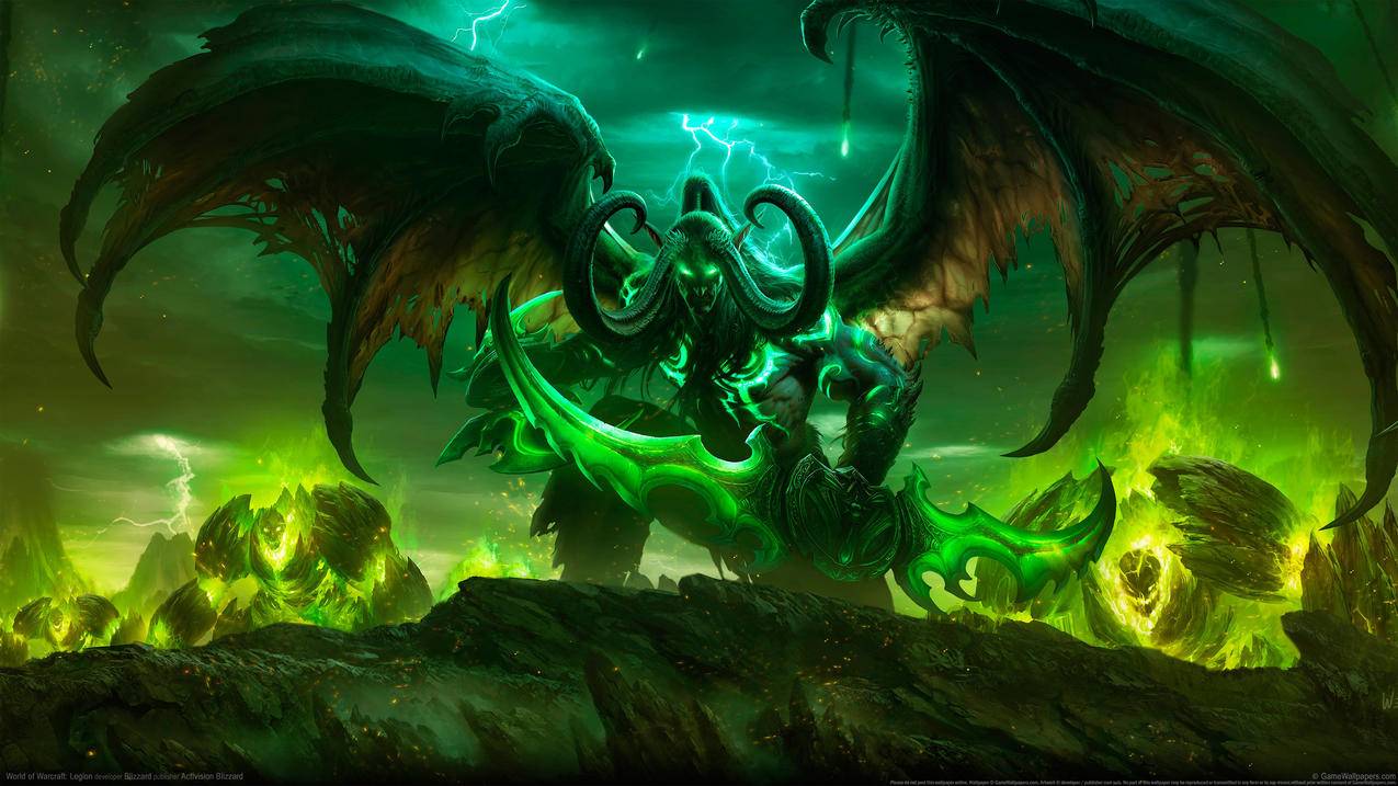 《魔兽世界：军团/World,of,Warcraft Legion》,4K游戏高清壁纸