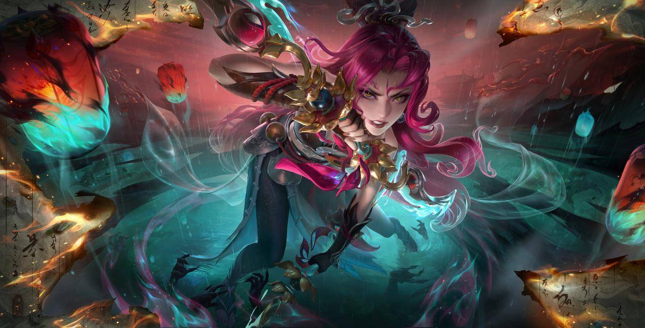 阿轲 罗刹妄海 王者荣耀8K游戏高清壁纸