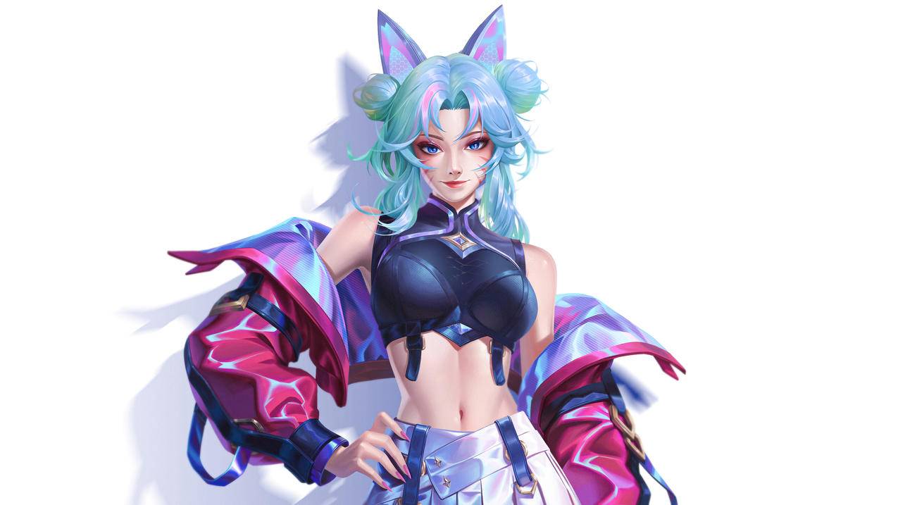 阿狸 英雄联盟 同人 4K高清 游戏壁纸