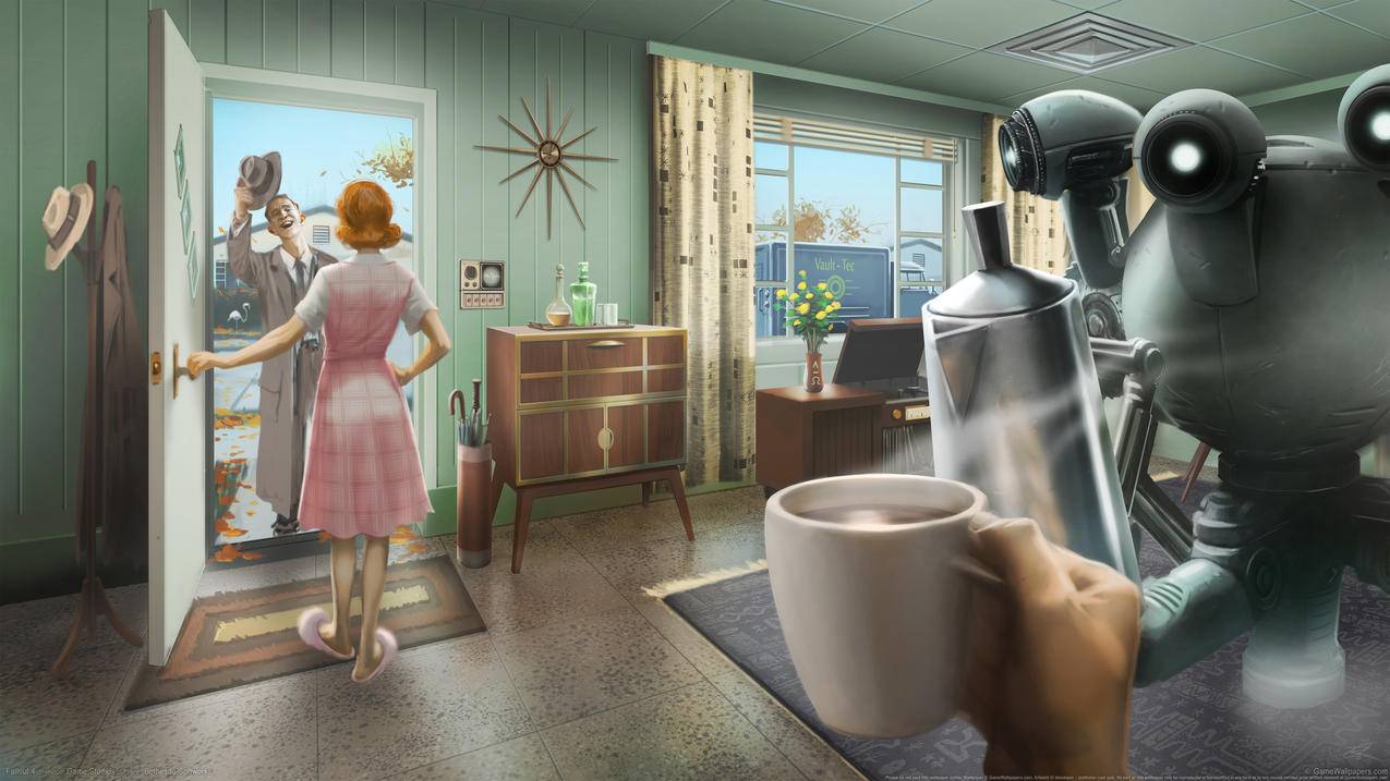 《辐射4/Fallout,4》,4K游戏高清壁纸