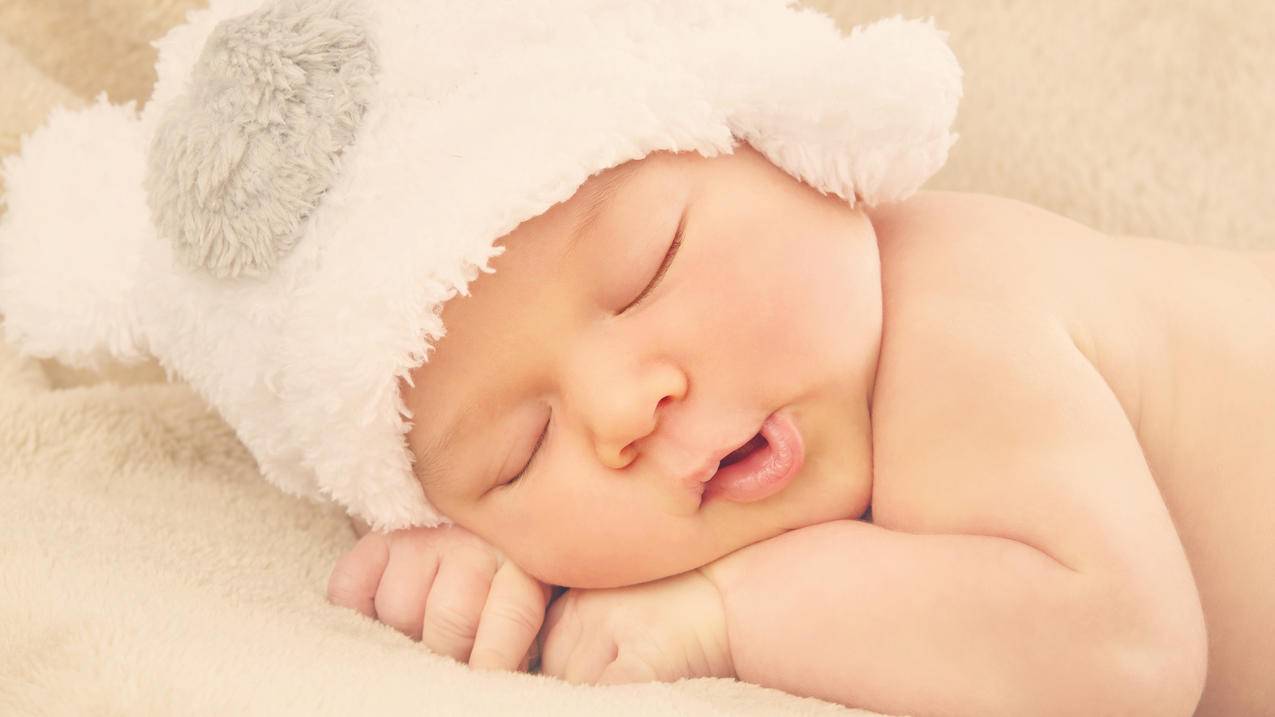 婴儿,娃娃,睡觉,可爱,4K高清壁纸