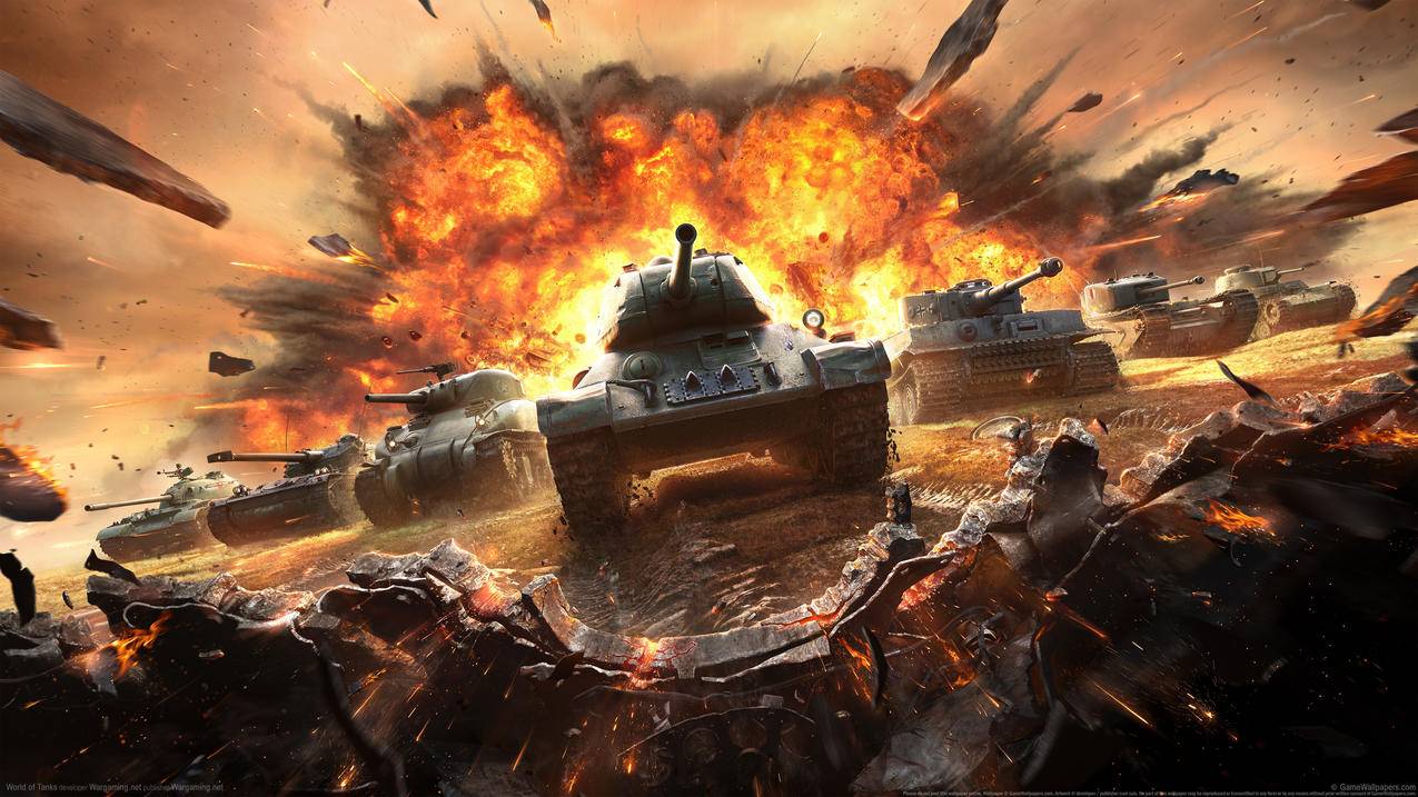 《坦克世界/World,of,Tanks》,4K游戏高清壁纸