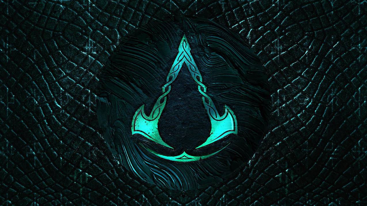 logo《刺客信条：英灵殿（Assassin,Creed,Valhalla）》2020,4K游戏高清壁纸