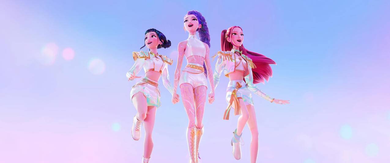 猎魔女团 女子三人组3440x1440带鱼屏壁纸