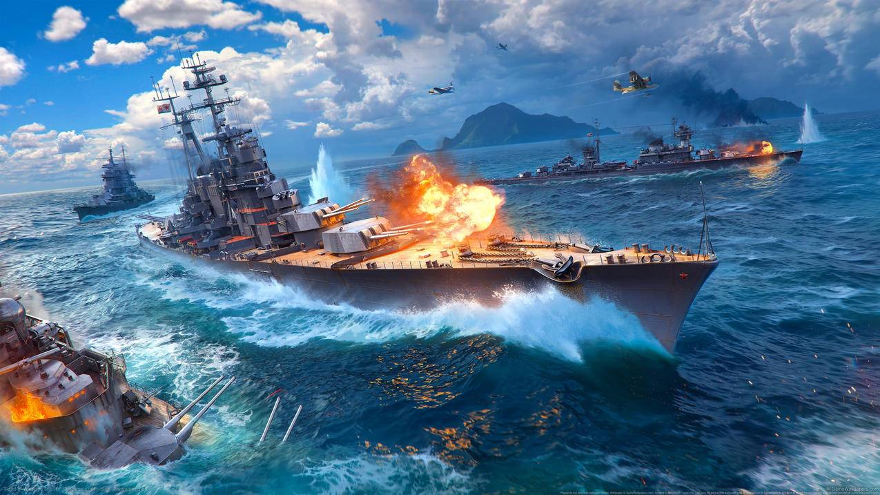 《战舰世界/World,of,Warships》,4K游戏高清壁纸